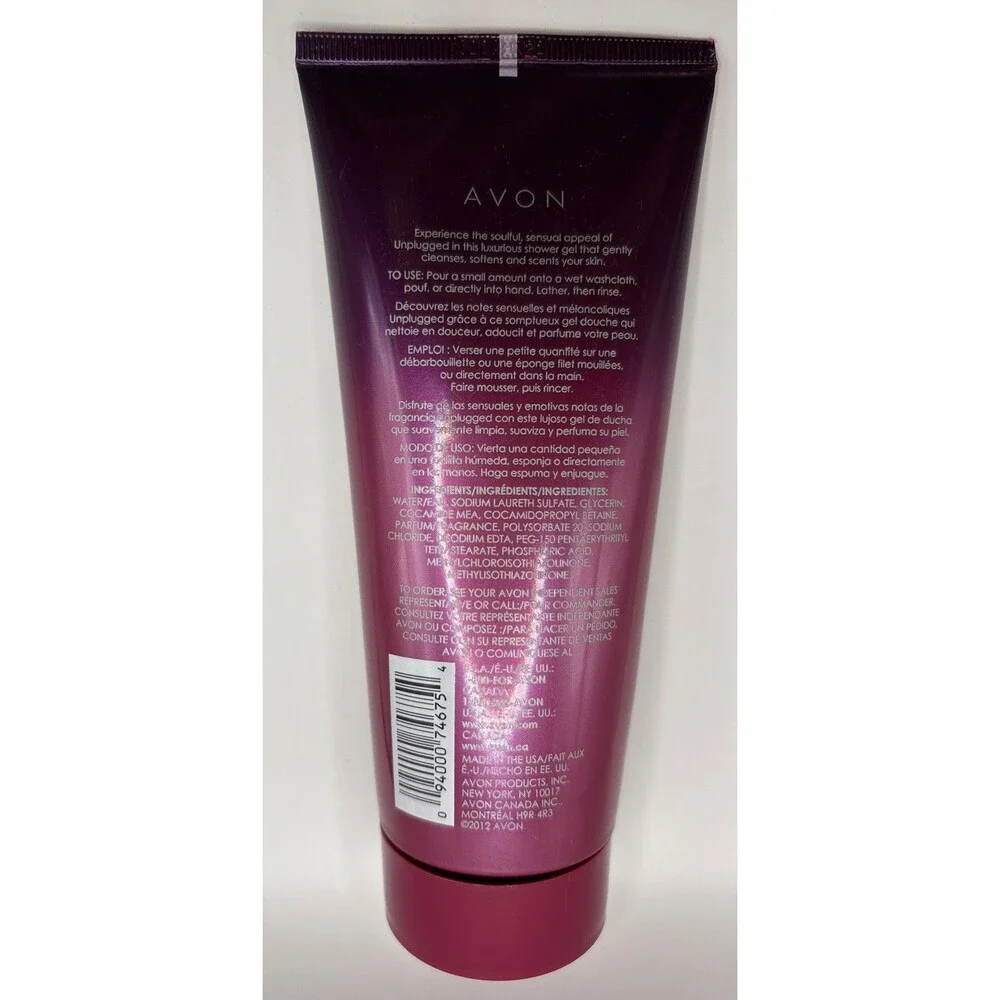 AVON Bon Jovi Unplugged Body Lotion 6.7 oz Retired Scent FACTORY SEALED New